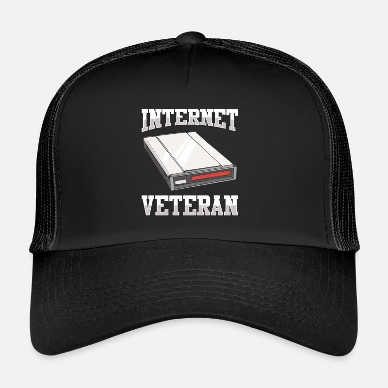 90s Nostalgie Rétro 90s Dial Up Casquette trucker 