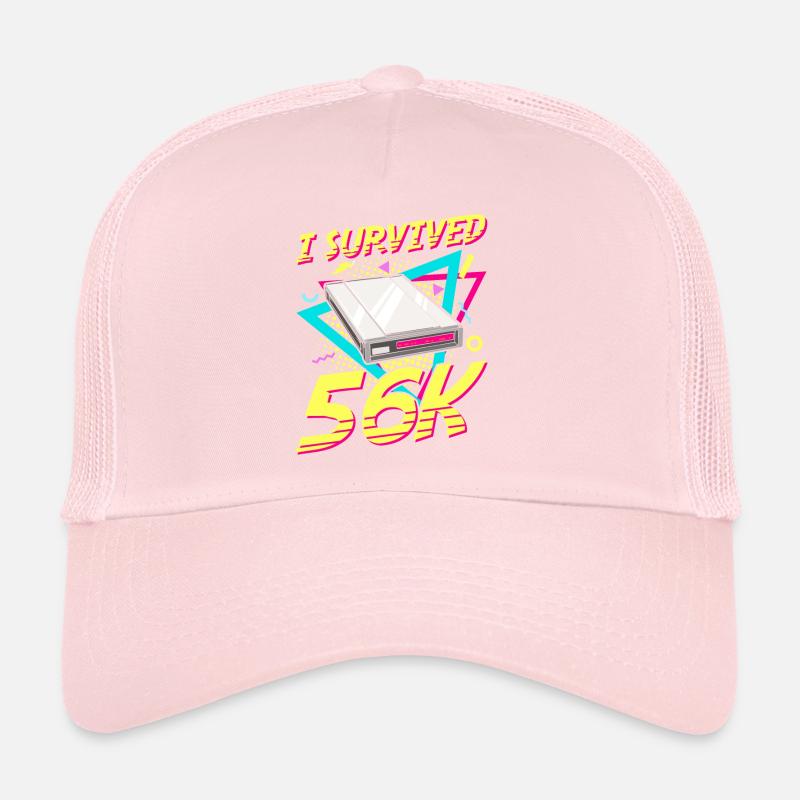 90s Nostalgie Rétro 90s Internet commuté vintage Casquette trucker 