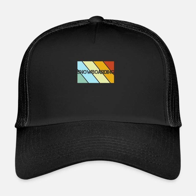Snowboard Rétro Casquette trucker 