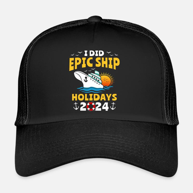 Croisière familiale 2024 Casquette trucker 