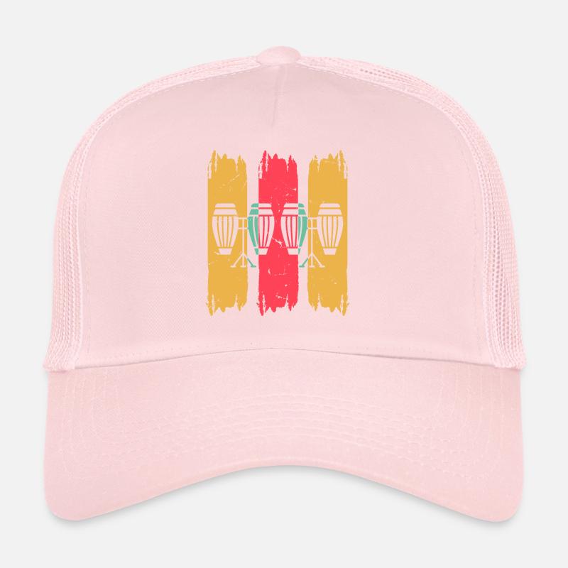 Retro Conga Drums Conga Instruments Retro Congas Casquette trucker 