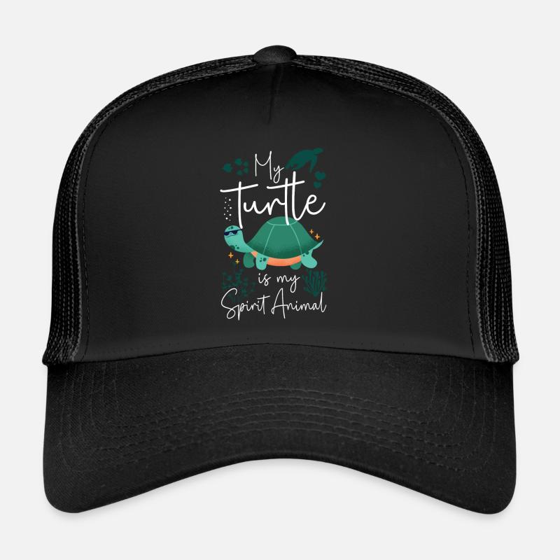 Sea Turtle Tortoise My Turtle Is Trucker Cap