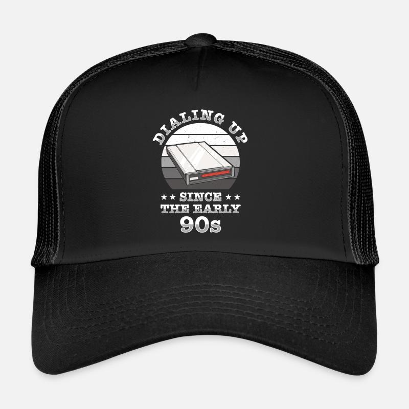 90er Nostalgie Retro 90er Einwahl Internet Vintage Trucker Cap