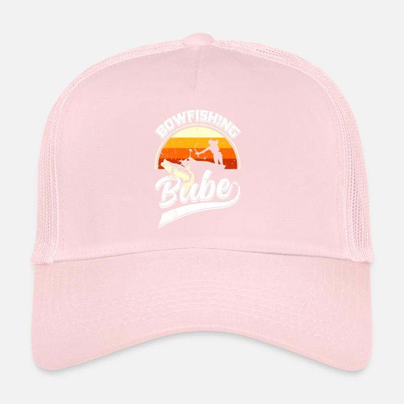 Pêche à l’arc Femmes Pêche à l’arc Babe Pêcheur à l’arc Casquette trucker 