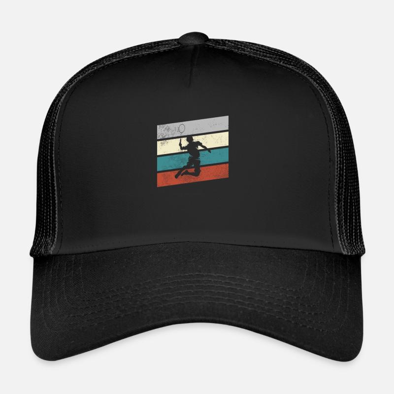 Badminton Retro Trucker Cap