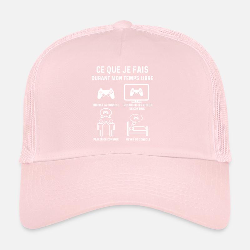 console temps libre gamer Casquette trucker 
