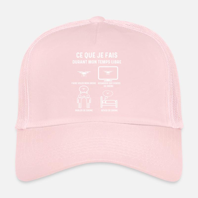 drone temps libre pilote Casquette trucker 