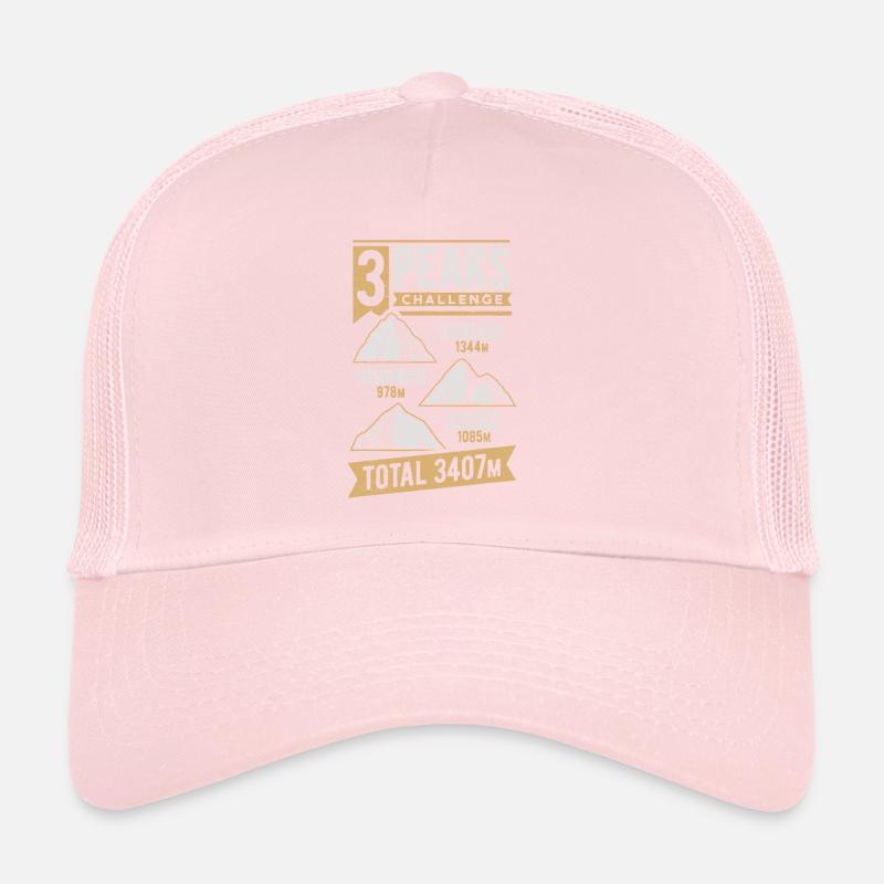 3 Peaks Challenge The Mountain Three Peaks Trucker Cap