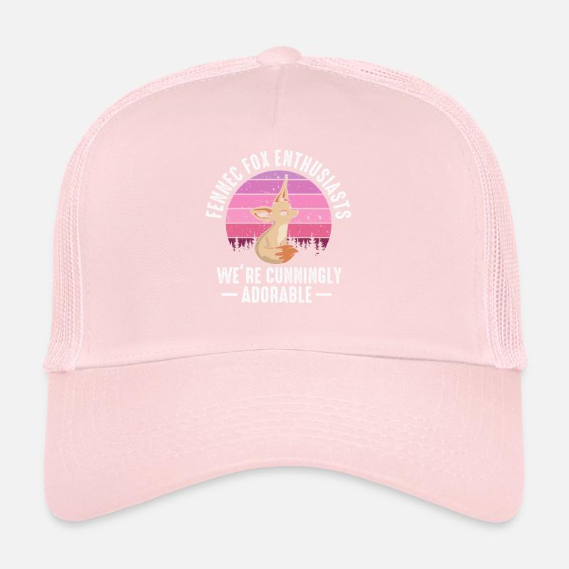 Fennec Fox rusé Adorables renards Fennec Casquette trucker 