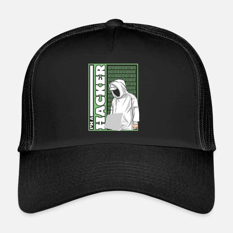 I'm A Hacker Social Engineering Phishing Sniffer Trucker Cap