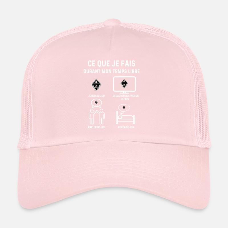 jdr temps libre joueur Casquette trucker 