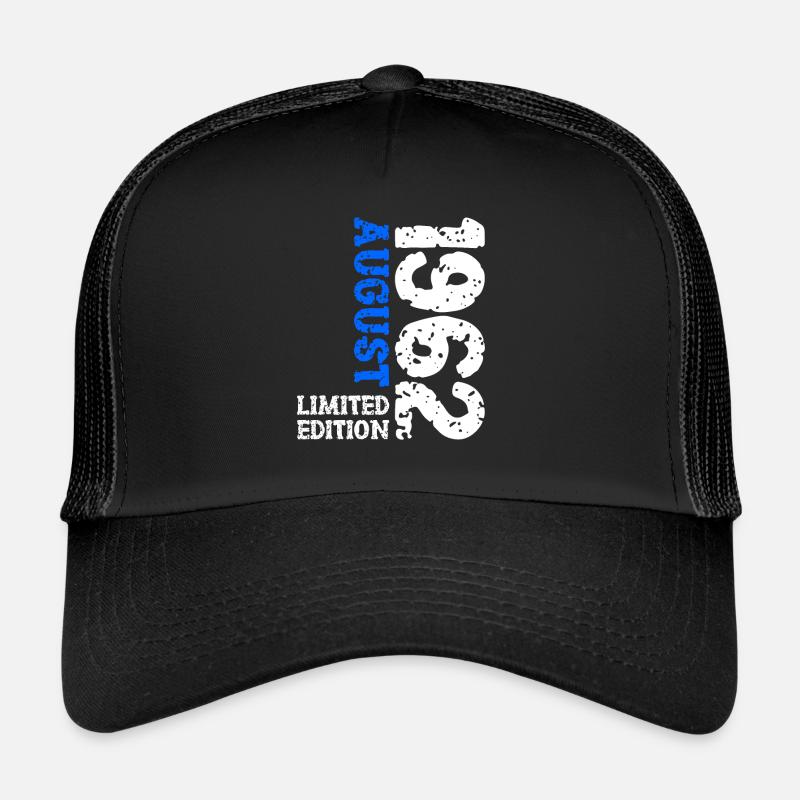 1962 August Limited Edition 61. Geburtstag Outfit Trucker Cap
