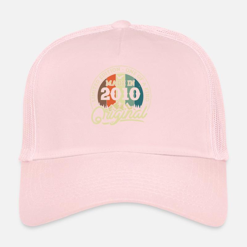 Cadeau Millésime 2010 Casquette trucker 