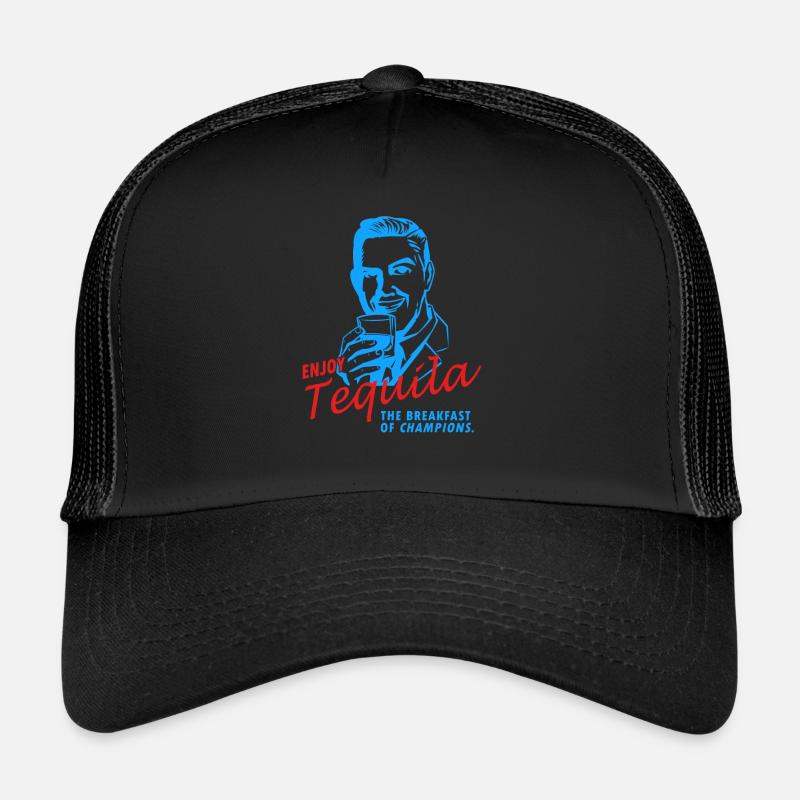 Genießen Sie Tequila Morning Breakfast Champion Trucker Cap