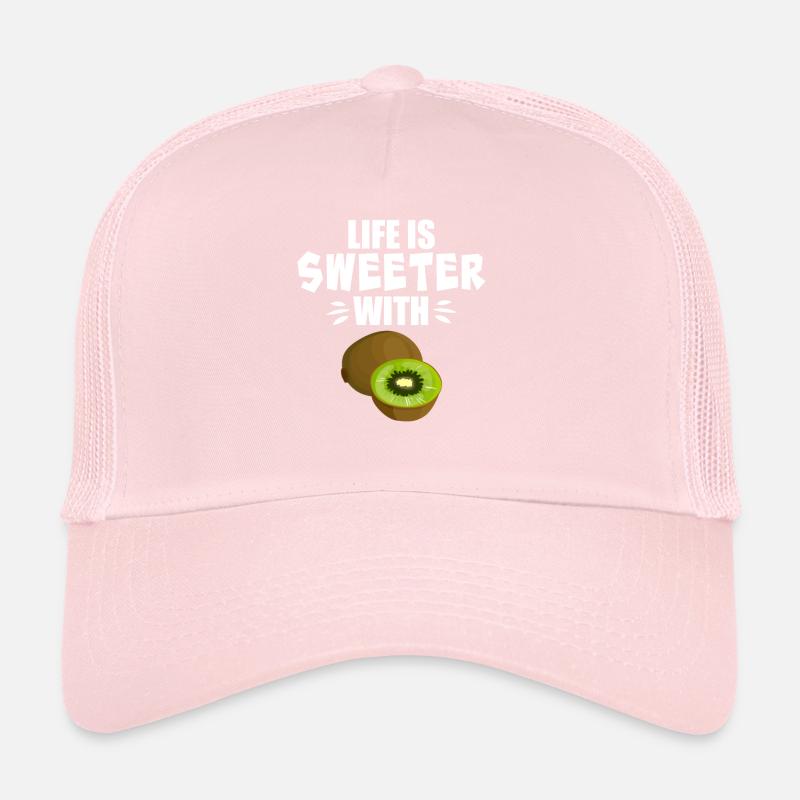 Das Leben ist süßer mit Kiwi Trucker Cap