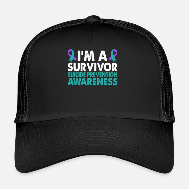 Suicide Prevention Awareness Month for Trucker Cap