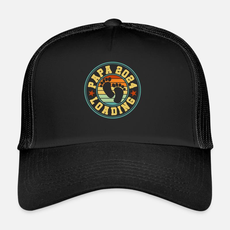 Father-to-be - Dad 2024 loading Trucker Cap
