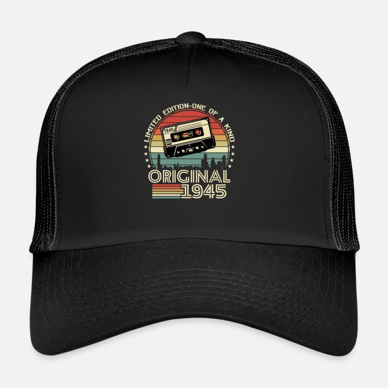Millésime 1945 Cadeau 78/79 ans Casquette trucker 