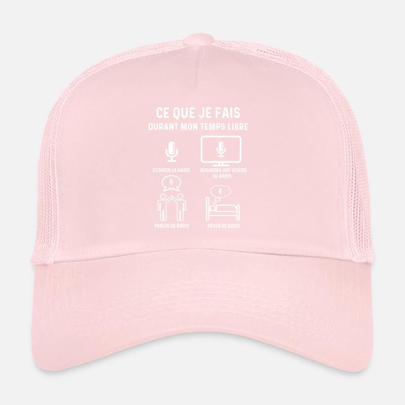 radio temps libre animateur Casquette trucker 