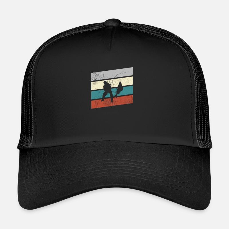 Pêche Rétro Casquette trucker 