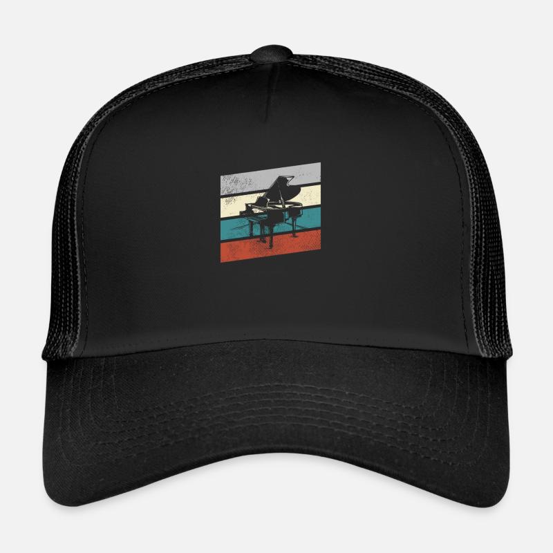 Piano Rétro Casquette trucker 
