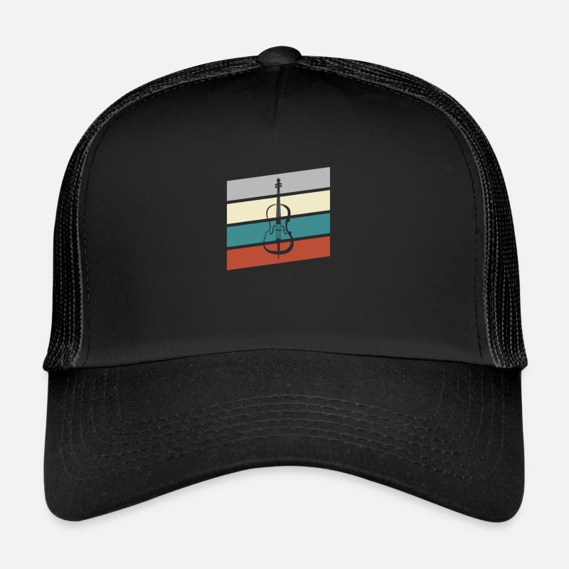 Violin Retro Trucker Cap