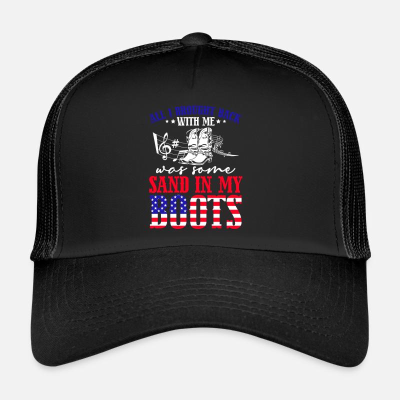 Tout ce que j’ai ramené avec moi, c’était du sable Casquette trucker 