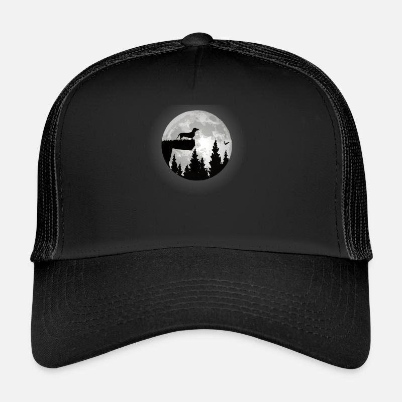 Hund Dackel Hundebesitzer Gechenkidee Trucker Cap