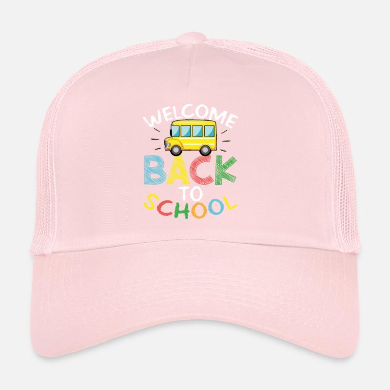 Écolier de retour à l’école Casquette trucker 