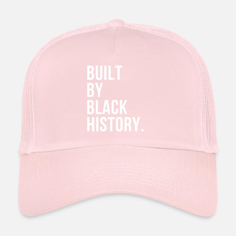 Construit par Black History BHM Mois de l’histoire des Noirs Casquette trucker 