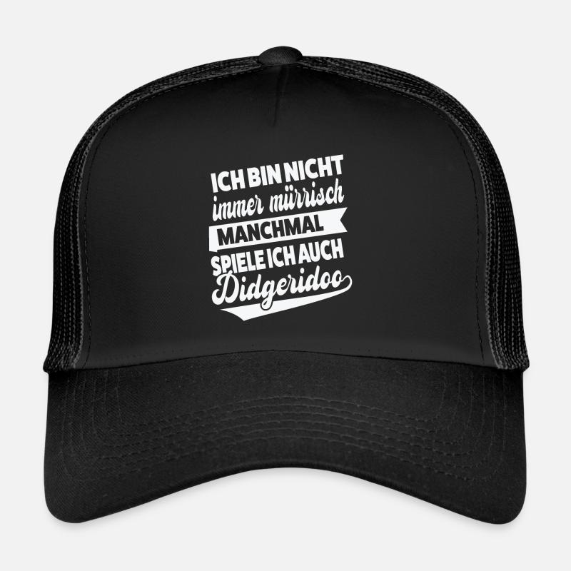 Didgeridoo Musiker Didgeridoospieler Geschenk Trucker Cap