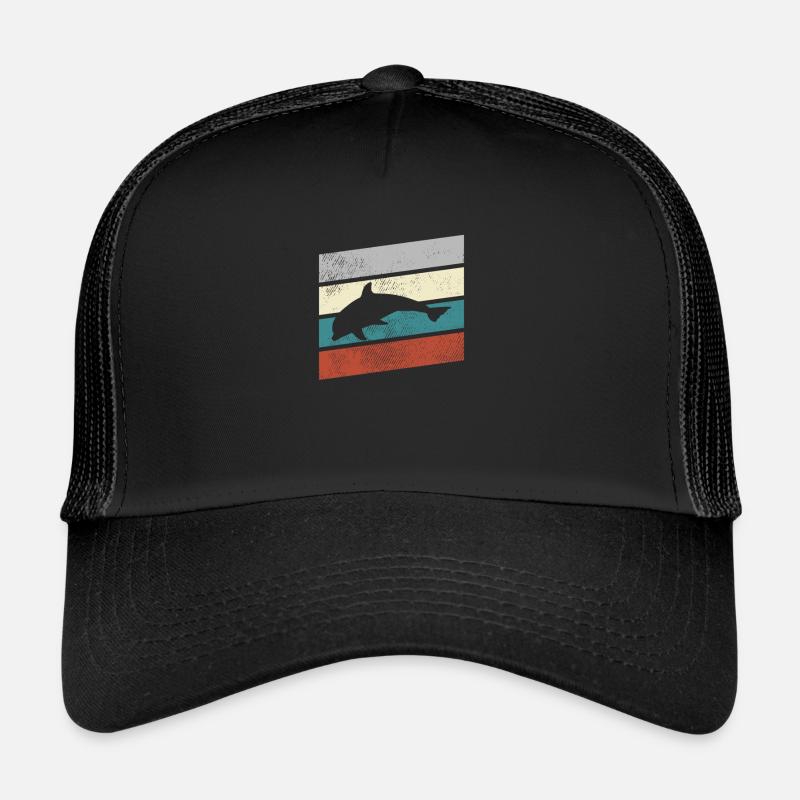 Dolphin Retro Trucker Cap