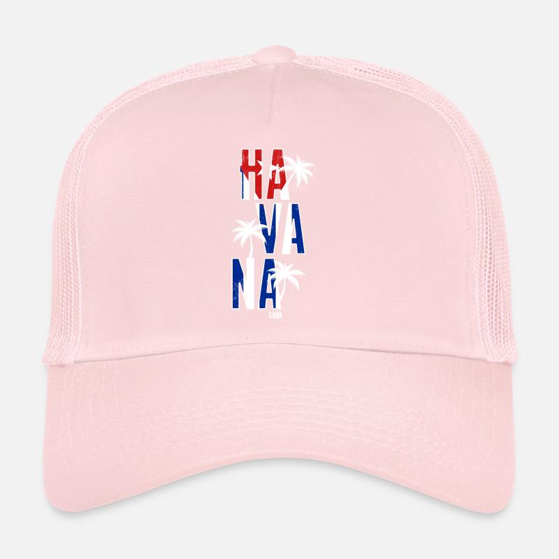 Havana, Cuba Trucker Cap