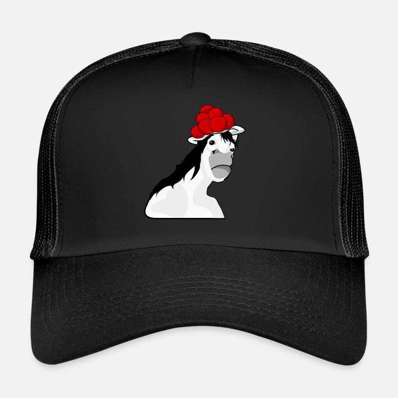 Cheval de la Forêt-Noire avec Bollenhut Casquette trucker 
