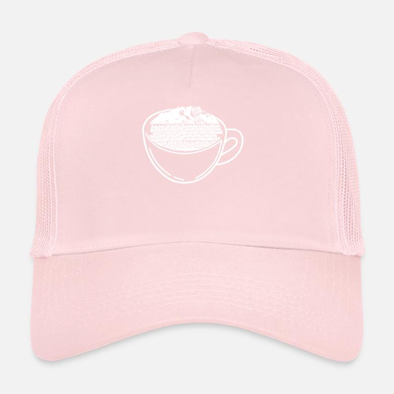 Zugspitze et le café Casquette trucker 
