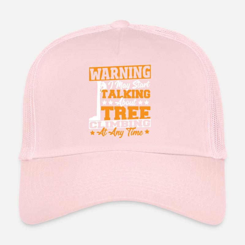 Avertissement de grimpeur d’arbre Je peux commencer à propos de Casquette trucker 