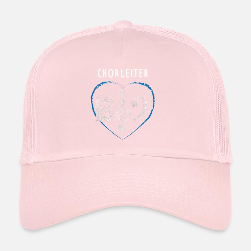 Chorleiter Chor Notenschlüssel Musiker Dirigent Trucker Cap