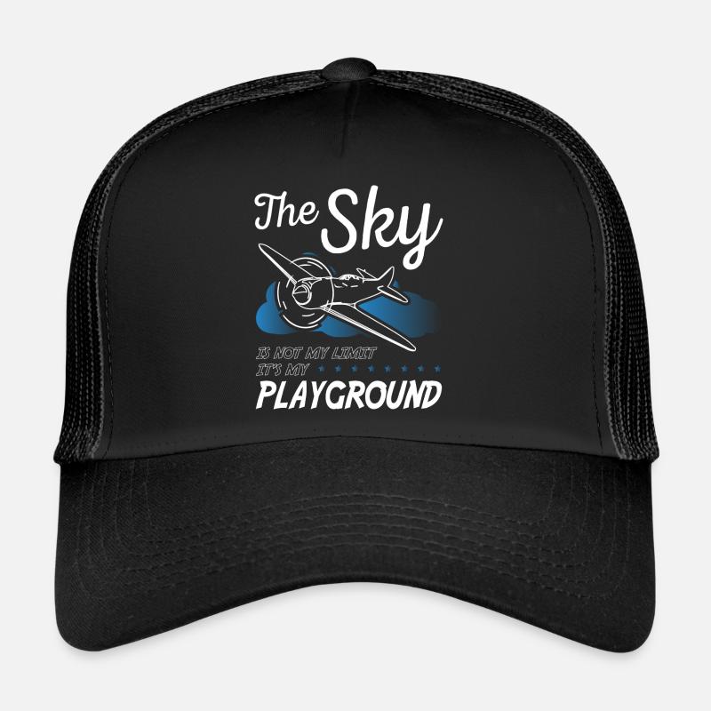 Pilote Le ciel n’est pas ma limite Casquette trucker 