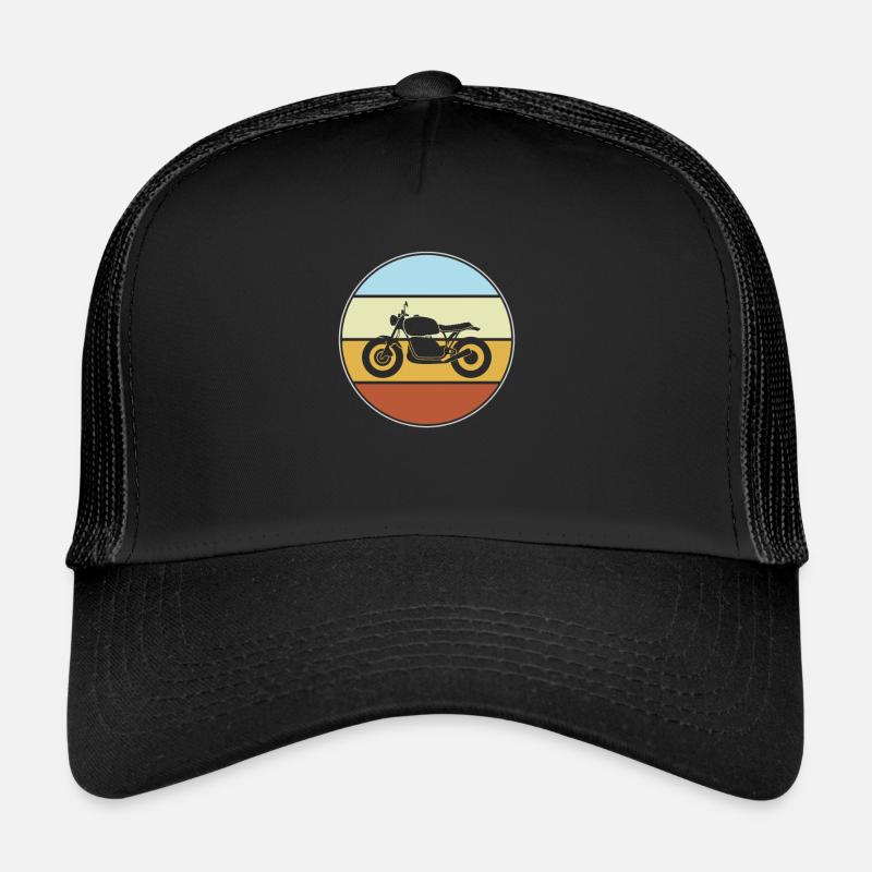 Motorcycle retro Trucker Cap