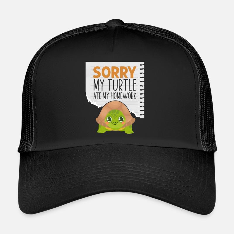 Sea Turtle Tortoise Sorry My Trucker Cap