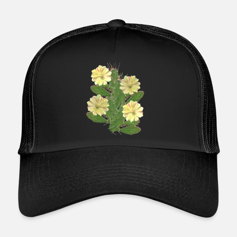 Cactus - Fleurs de cactus - Flore - Afrique Casquette trucker 