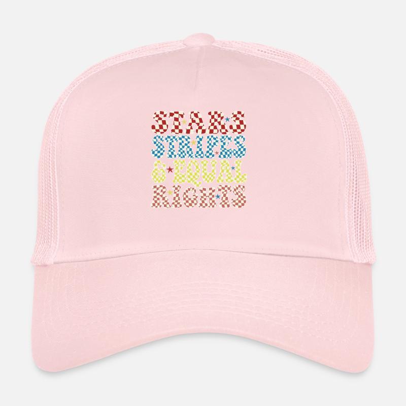 Star stripes and equality Trucker Cap