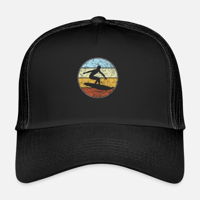 Surfing retro Trucker Cap