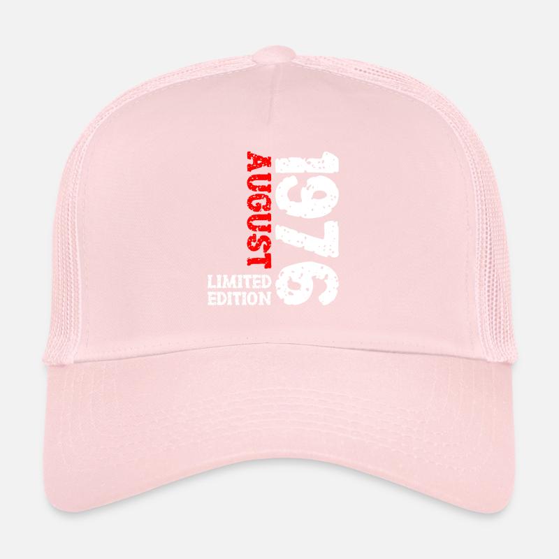 1976 August Limited Edition 47. Geburtstag Outfit Trucker Cap