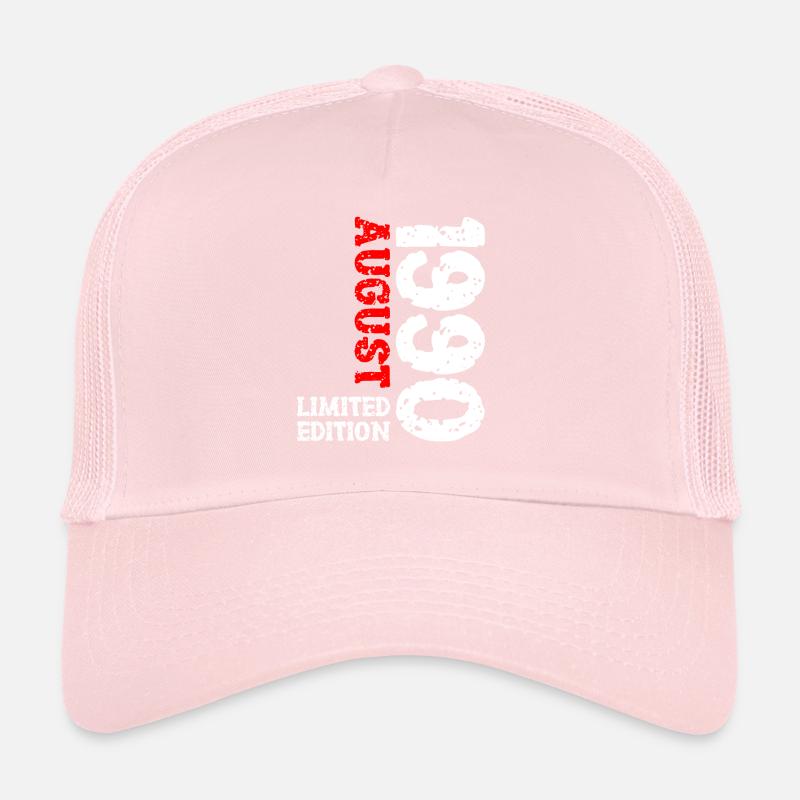 1990 Août Édition Limitée 33e Tenue d’anniversaire Casquette trucker 