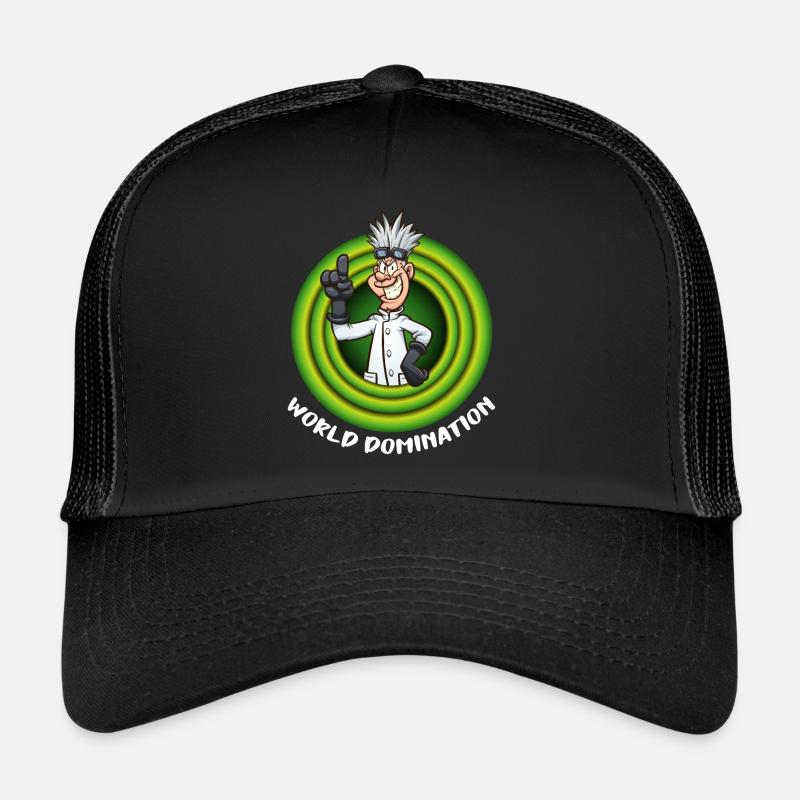 World Domination - mad scientist Trucker Cap