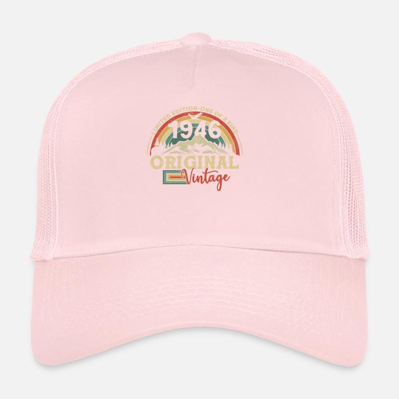 Millésime original 1946 77/78 ans Casquette trucker 