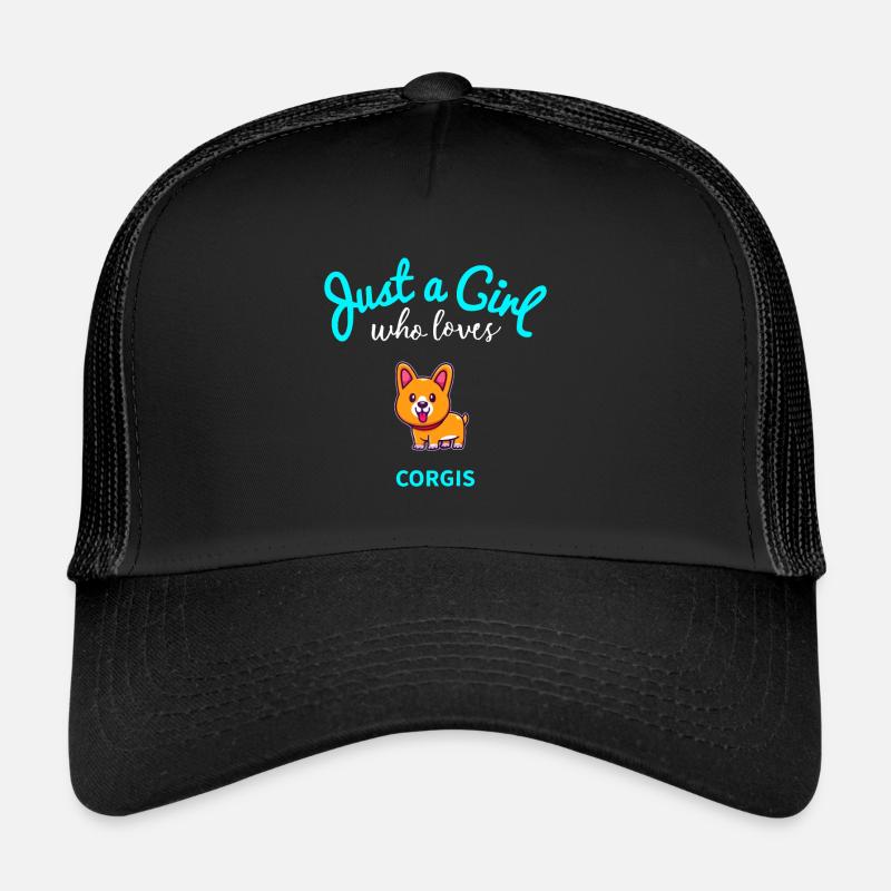 Corgi pour les filles | Enfants Corgi Casquette trucker 