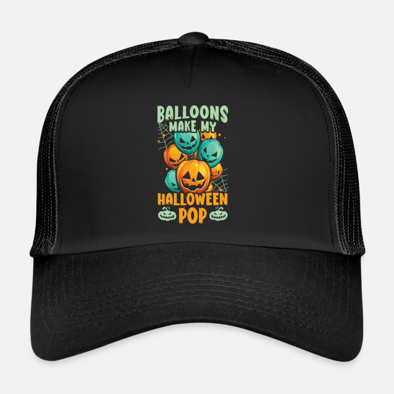 Ballon Halloween Süßes oder Saures Spooky Boo Ghost Trucker Cap