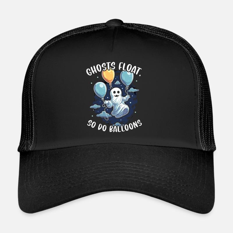Ballon Halloween Süßes oder Saures Spooky Boo Ghost Trucker Cap